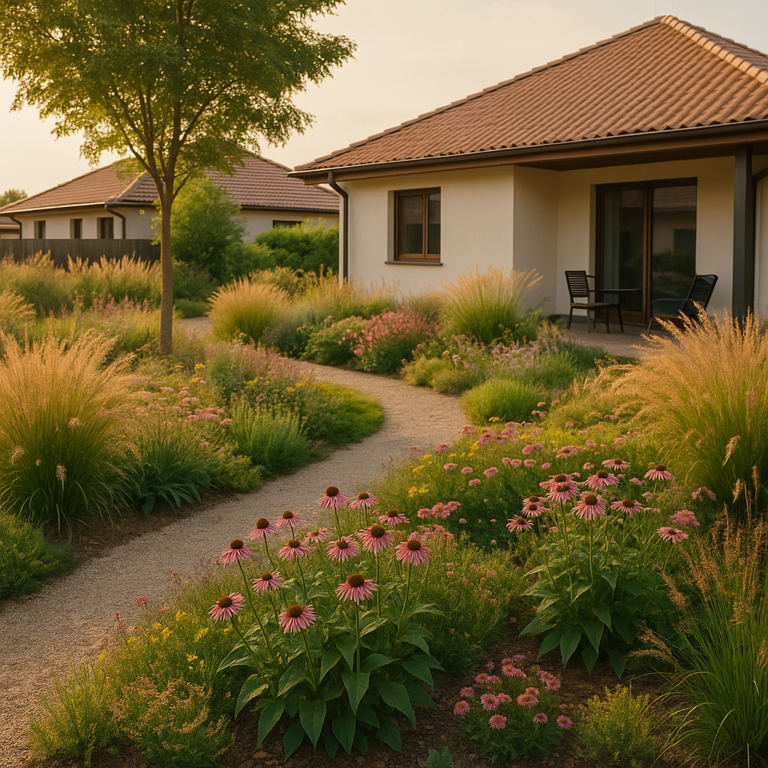 Prírodná záhrada - voľne rastúce výsadby a biodiverzita